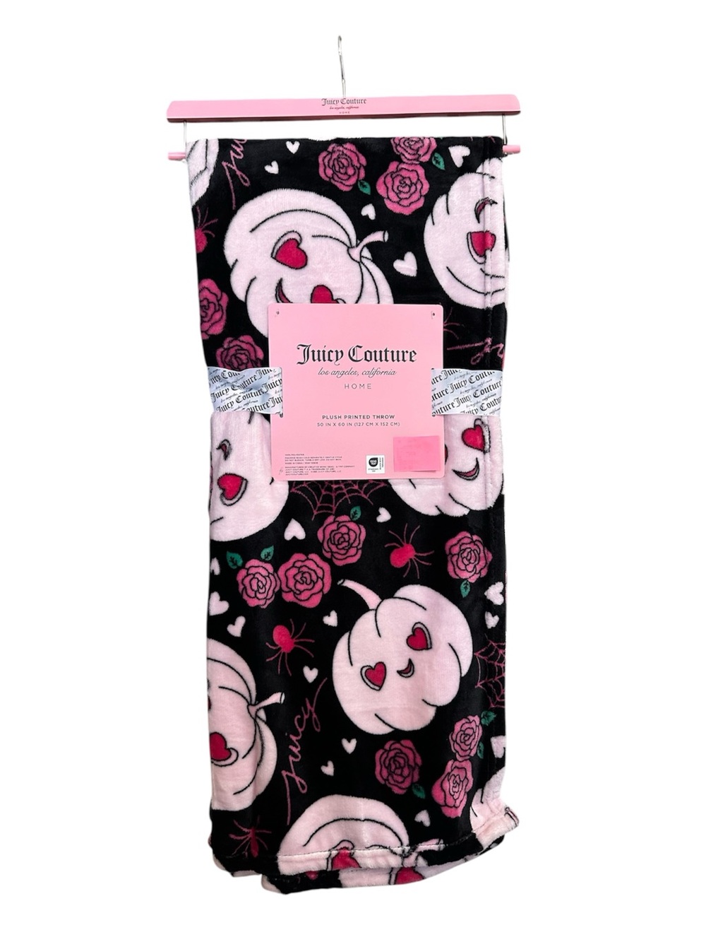 Juicy couture Halloween blanket